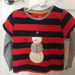 Mini Boden Long Sleeve Boys Tee